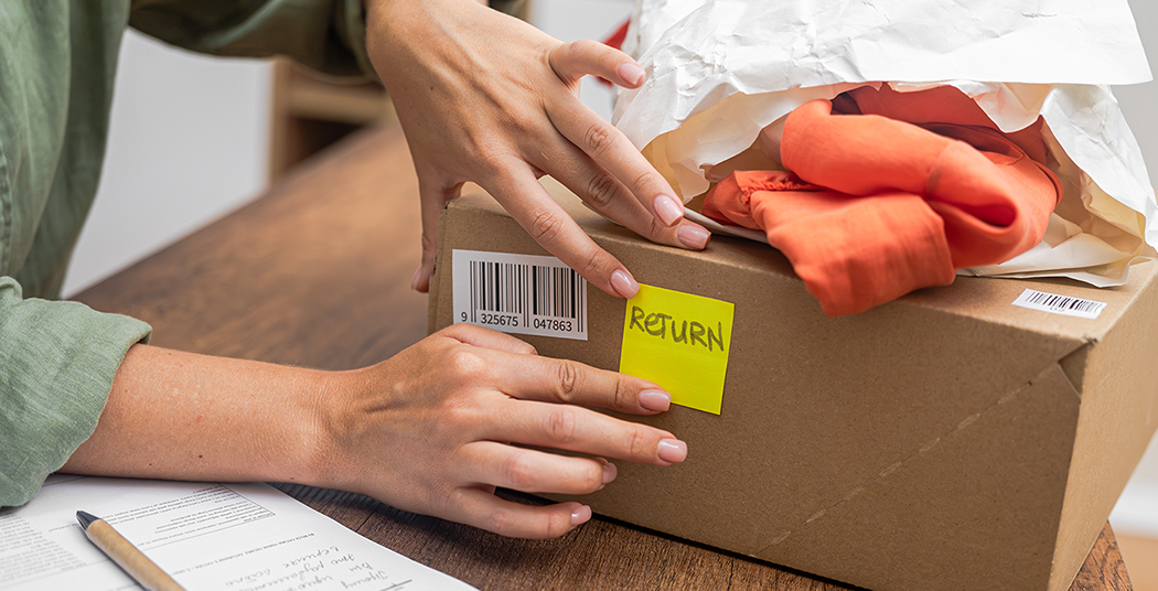 parcel return